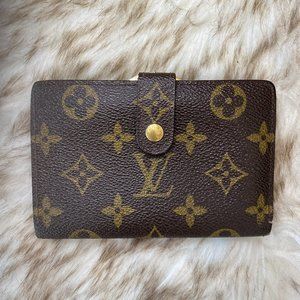 Louis Vuitton Monogram Kisslock Bifold Wallet